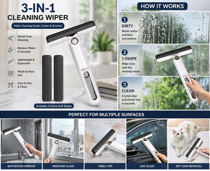 Mini Mop for Kitchen, Floor, Glass
